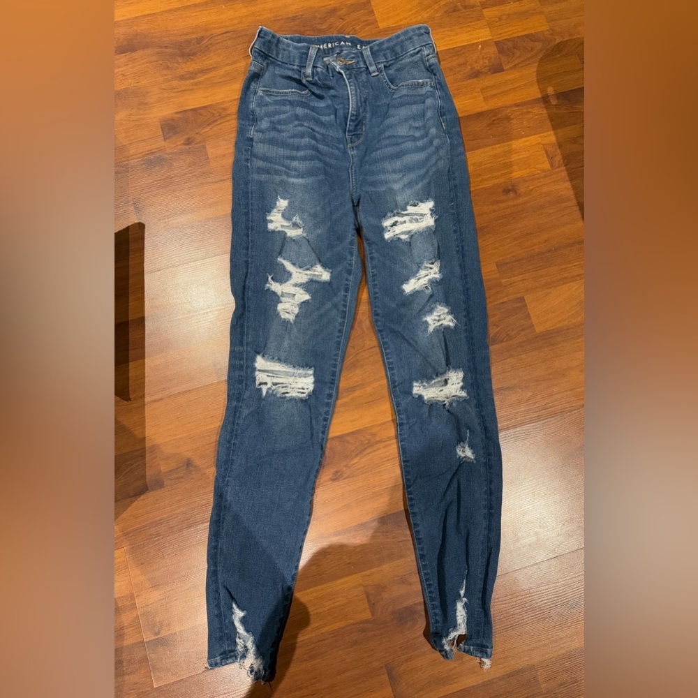 American Eagle Curvy Super Hi-Rise Jegging size 2